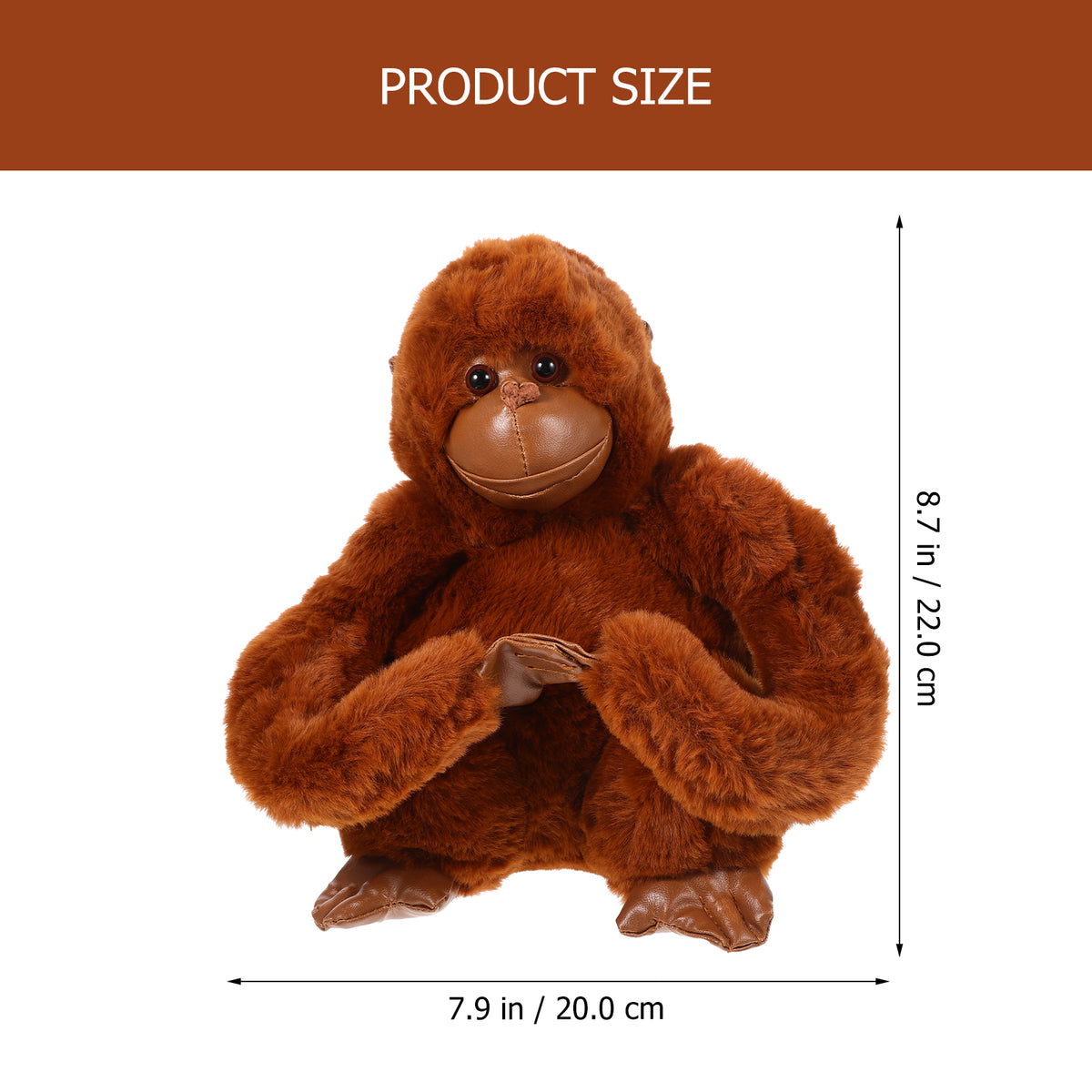 Large Plush Gorilla Toy D788372