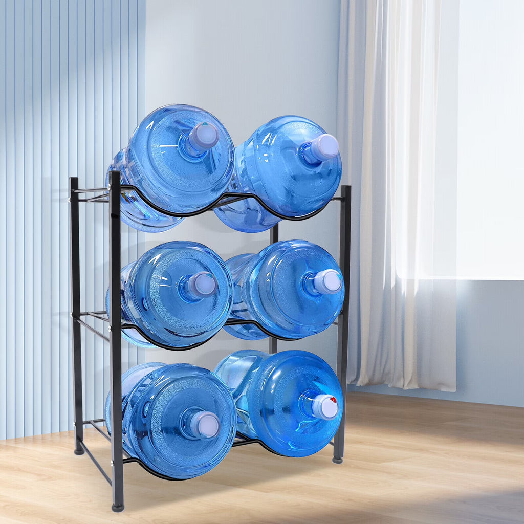 5 Tiers Water Bottle Holder for 6 Bottles Q2346