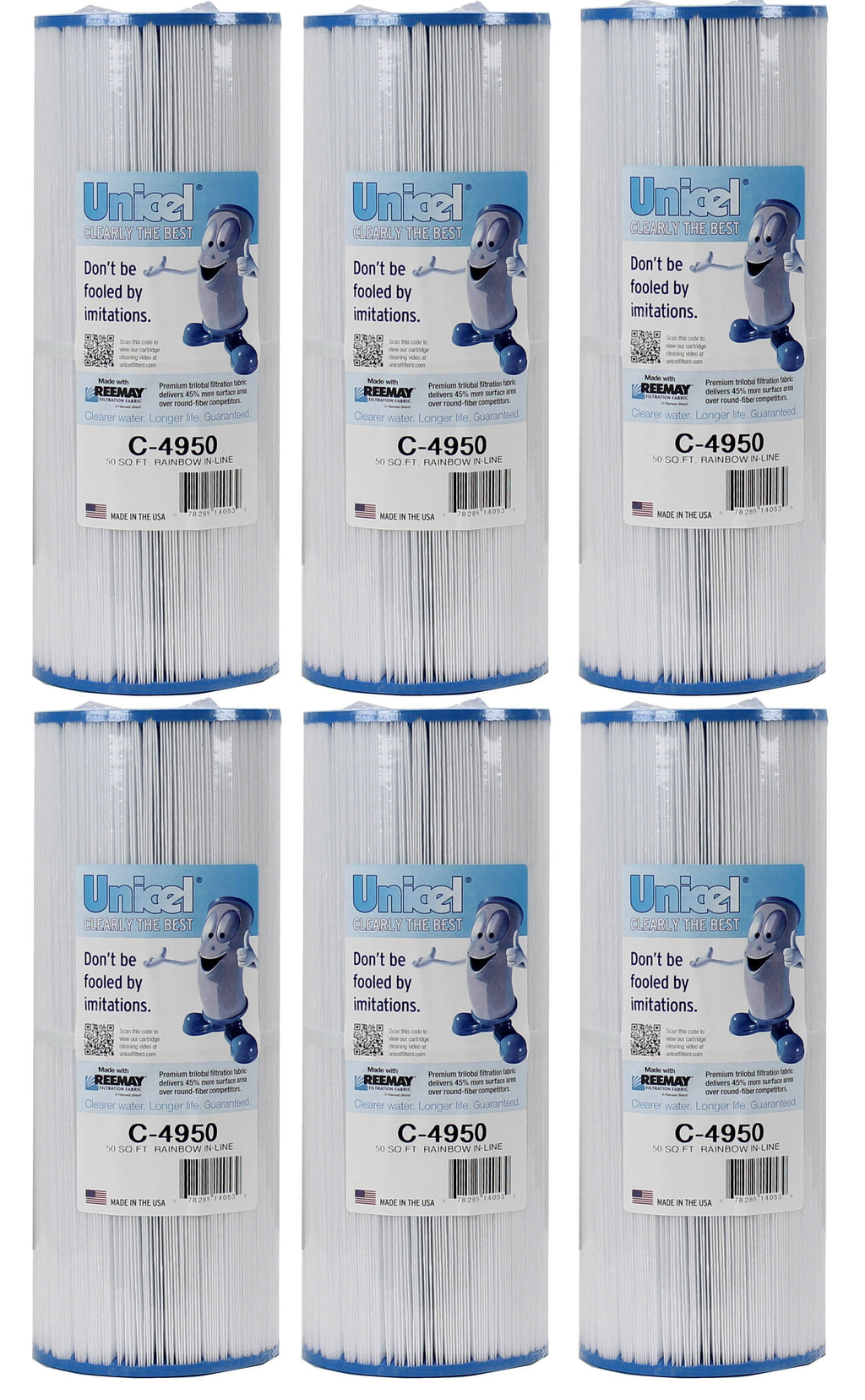 50 Sq. ft. Replacement Filter Cartridge (6 Pack) B562405
