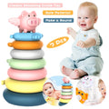 7 Pcs Soft Stacking Rings Toy I8175
