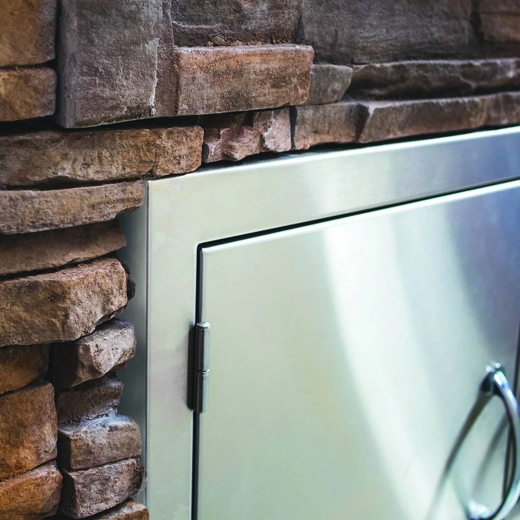 45 inch Stainless Steel Double Access Door with Masonry Frame O2840