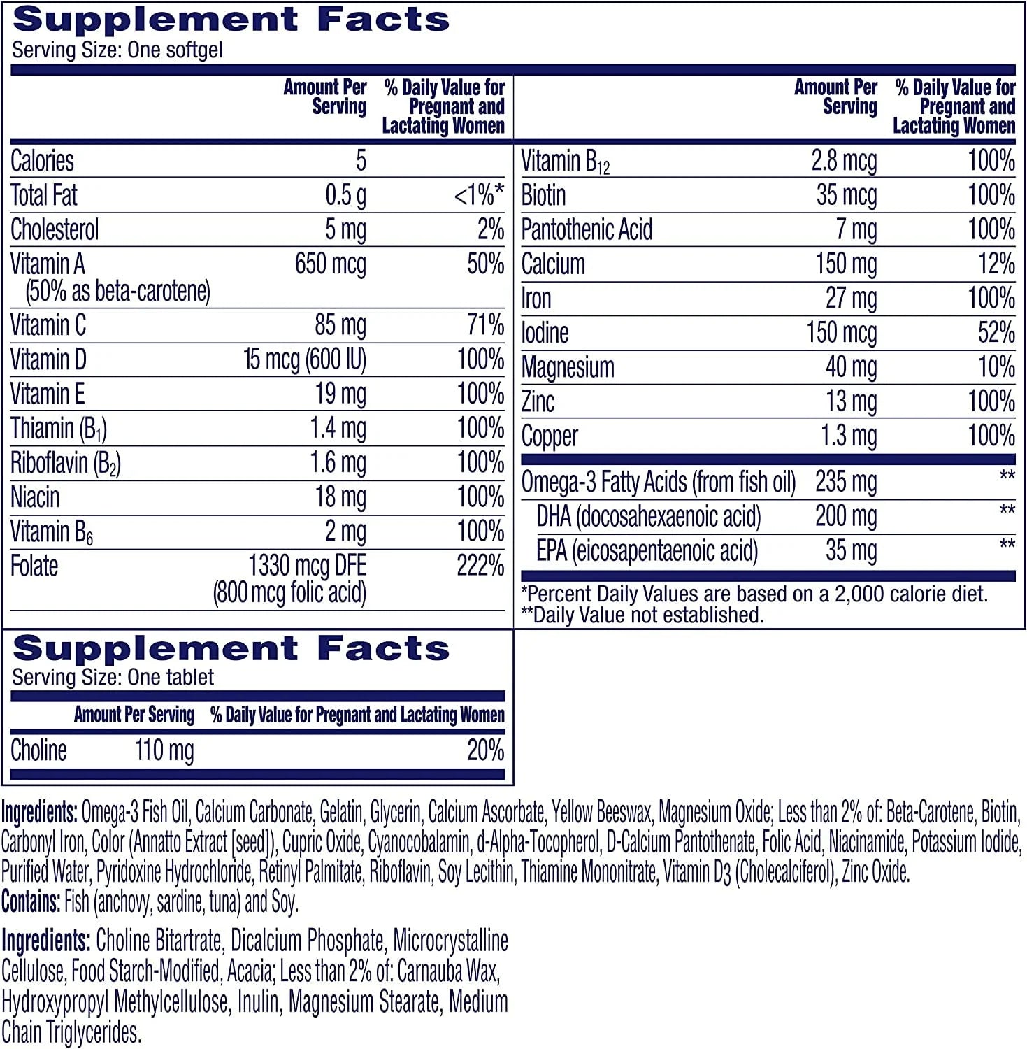 Womens Prenatal Advanced Complete Multivitamin (Pack of 32) H40925