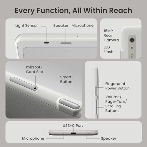 Off White Mobile ePaper eBook Reader H922366