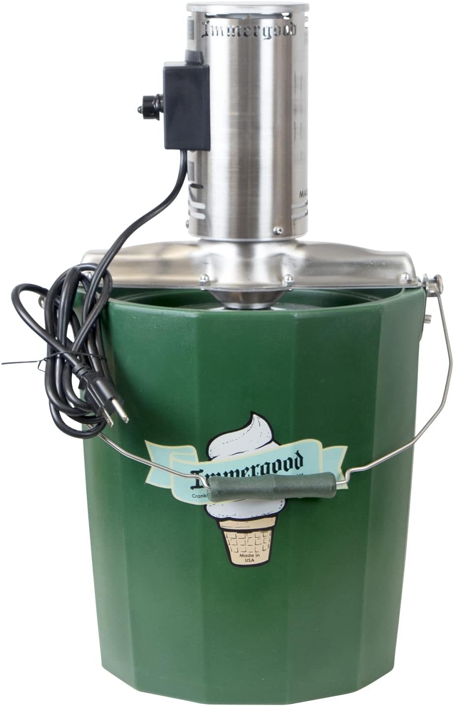 6 qt. Stainless Steel Electric Ice Cream Maker V28450