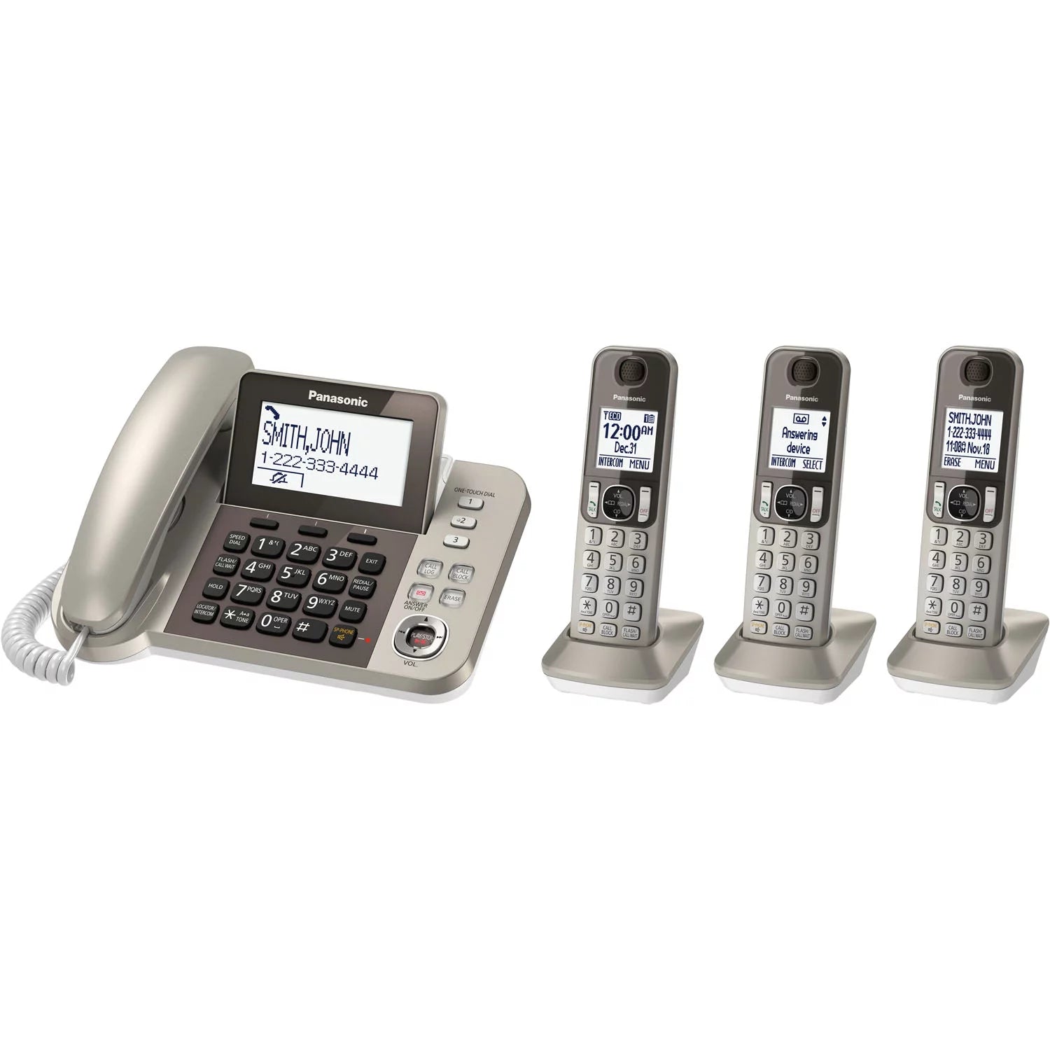 Dect 3-Handset Landline Telephone R15187