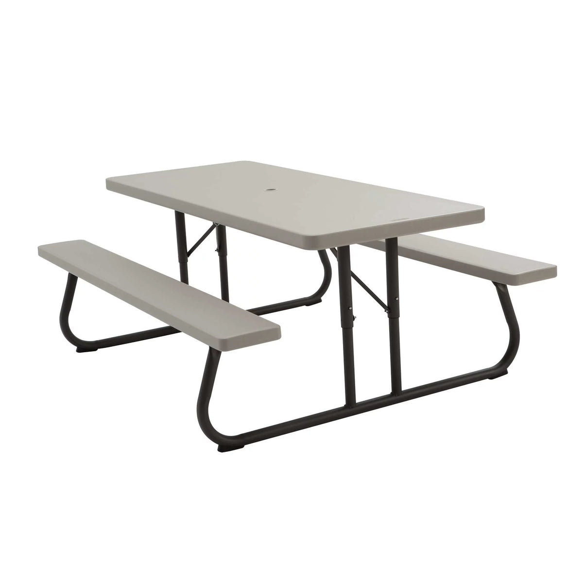6 Foot Folding Picnic Table, Putty Y741