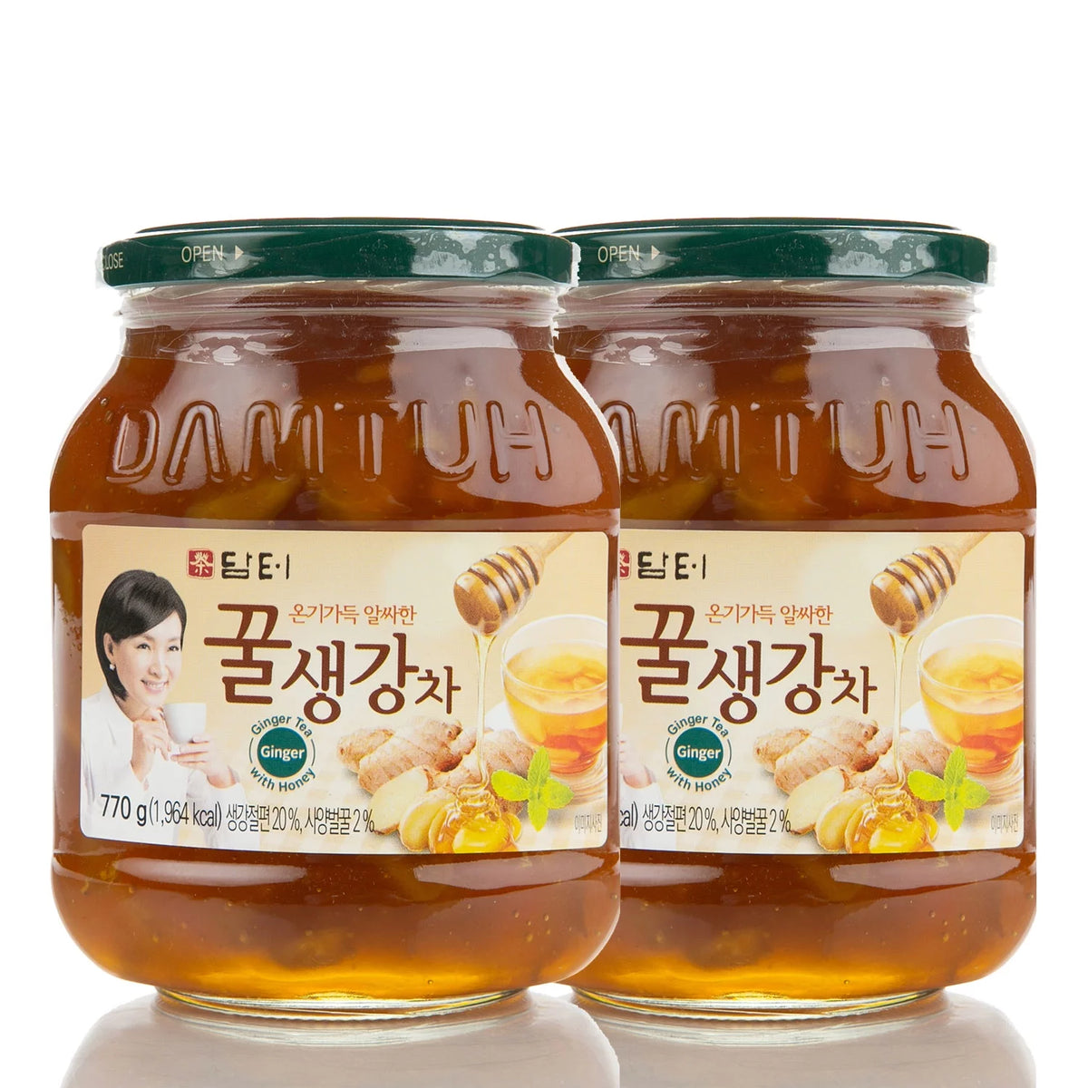 Honey Ginger Tea 27.16 Oz 770g x 2 Bottles Q216046