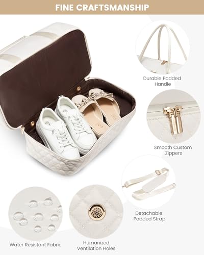 Travel Bag with Shoe Compartment, 3 Pcs Set S25186