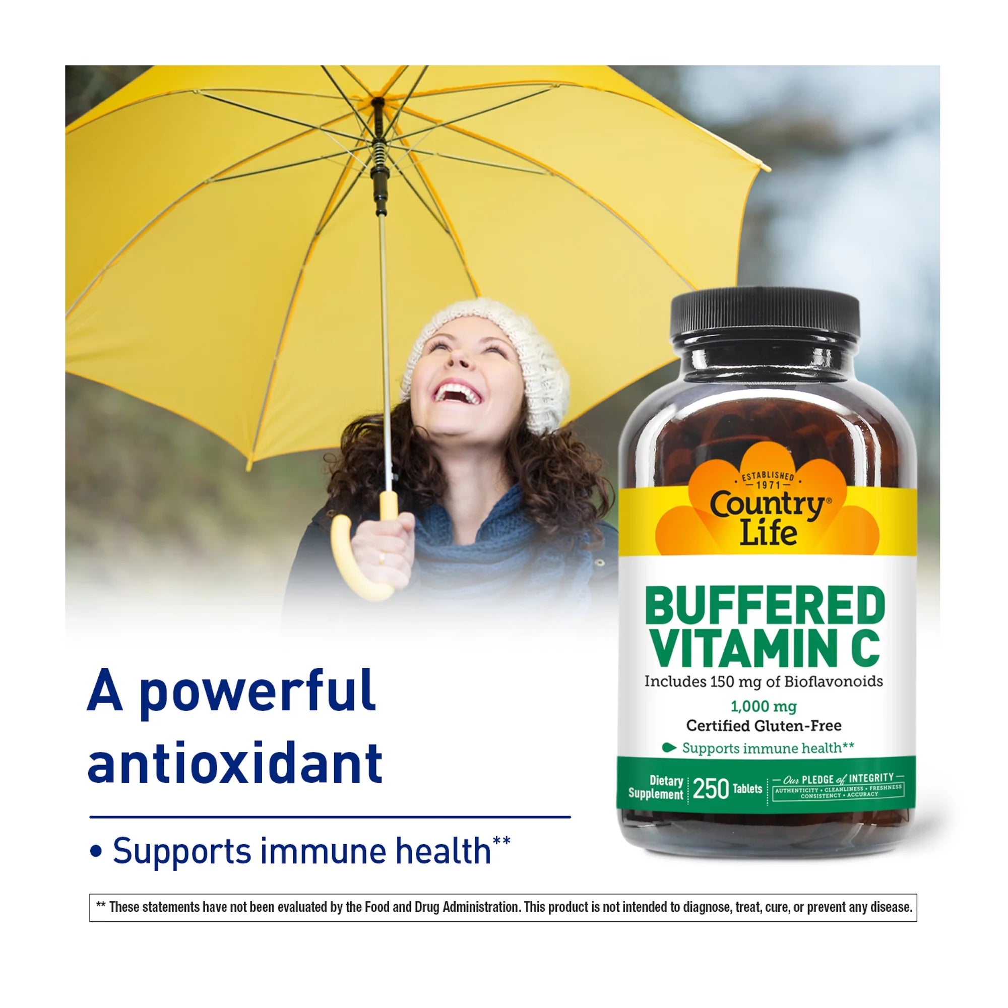 1,000 mg Vitamin C Tablets N129
