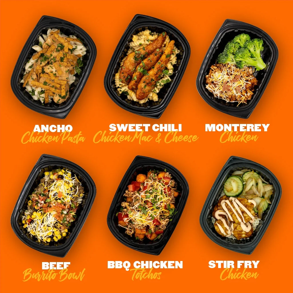 6 Frozen High Protein Meals P7062