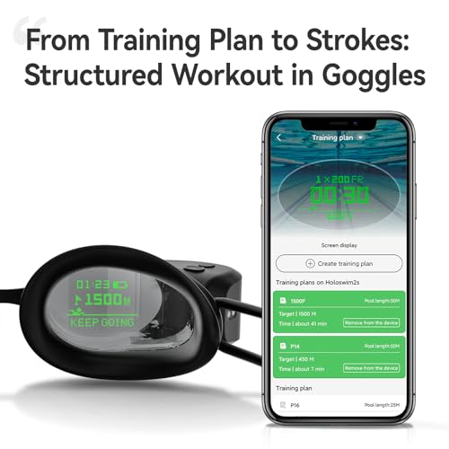 AR Smart Swim Goggles Anti-Fog Swimming Goggles Fitness Tracker M403