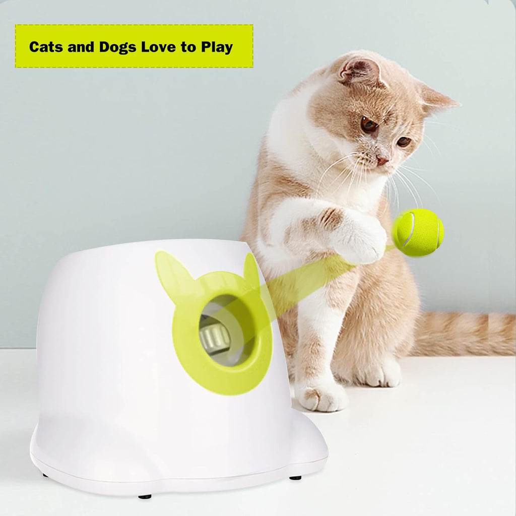 6 Pcs 1.97" Diameter Mini Tennis Balls for Dogs Z9345