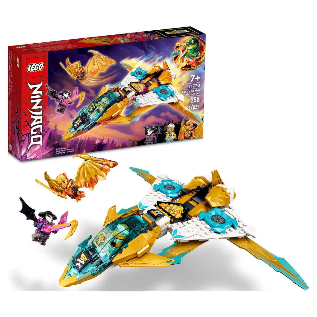 Zane's Golden Dragon Jet Toy Plane Set H60720