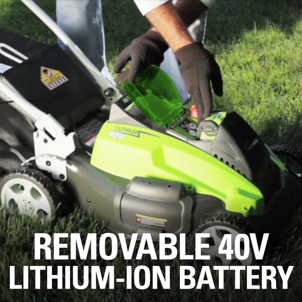 40V Brushless Walk-Behind Lawn Mower with 4.0 Ah Battery & Charger N6893
