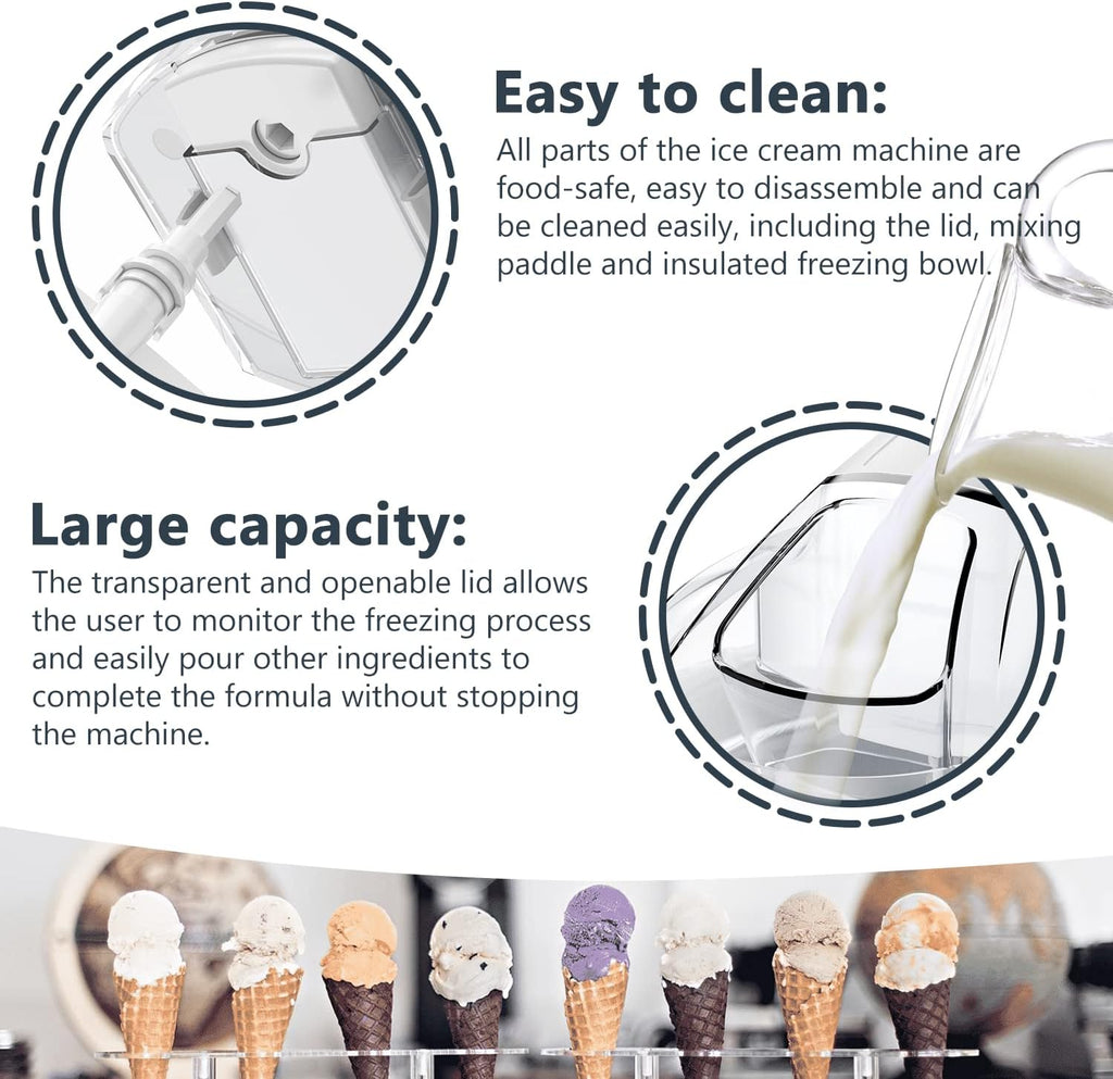 1.5 Quart Electric Ice Cream Maker P419