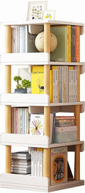 360° Rotating Wooden Square Standing Bookcase Q30137