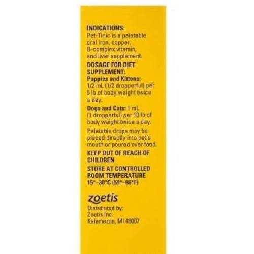 Pet-Tinic Pediatric Drops for Dogs U504998