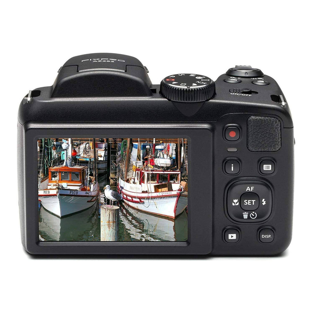 White Digital Camera with 16GB SD Card and Case H364