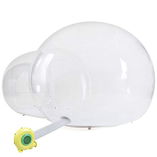 6.6ft Inflatable Clear Dome Bubble Tent with Air Blower E5182