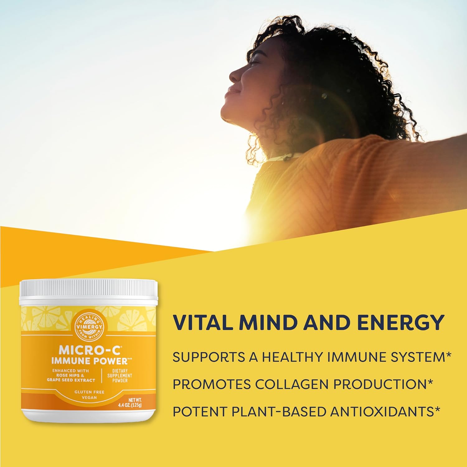 Micro-C Capsules (90 Capsules) and Micro-C Immune Power (125 Grams) - Bundle P73957