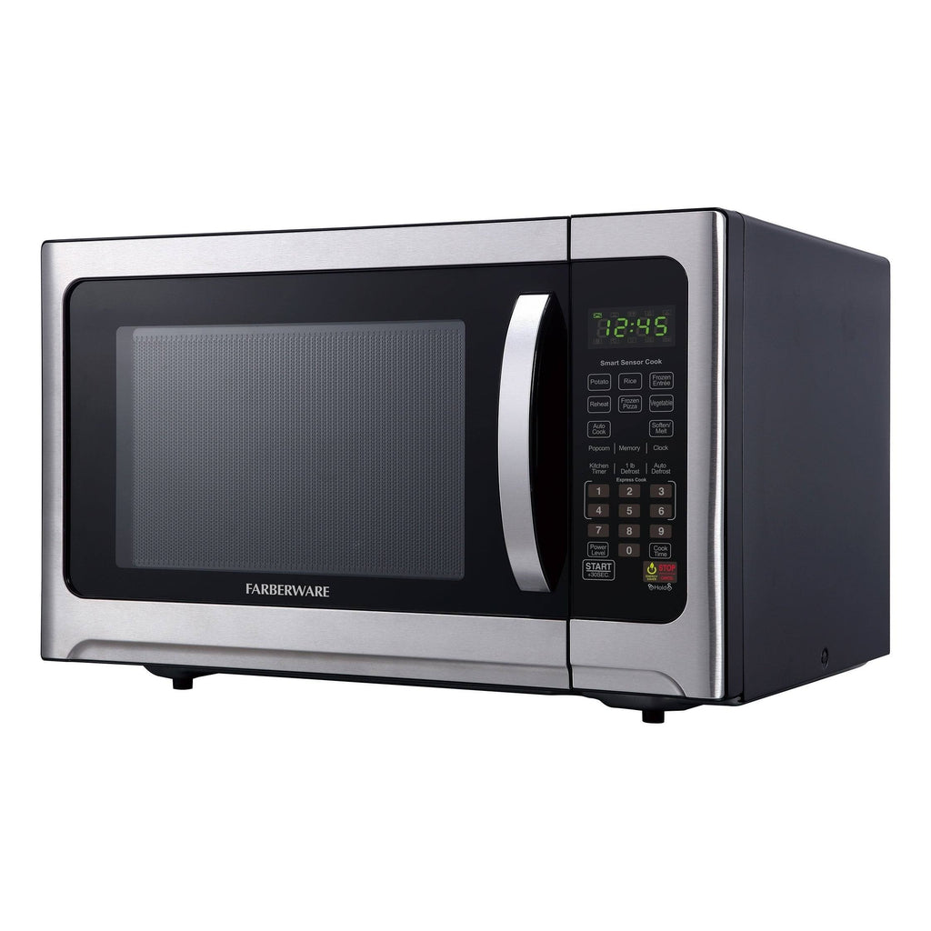 1.2 Cu. ft. 1100-Watt Stainless Steel/Black Microwave Oven Z3941