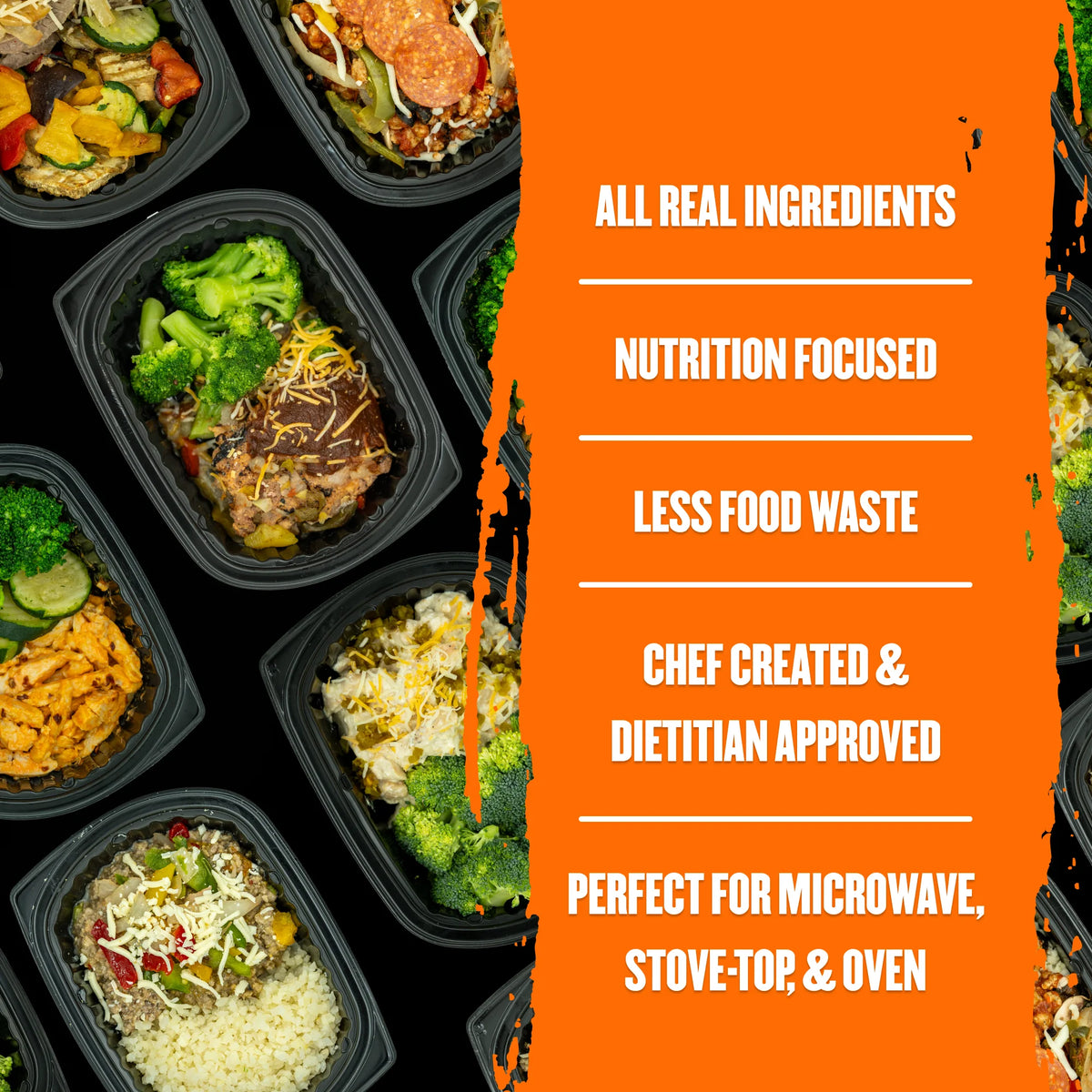 6 Frozen High Protein Meals P7062