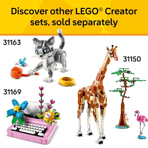 LEGO Creator 3 in 1 Wild Animals Panda Family Building Toy, Ages 8+ F319185