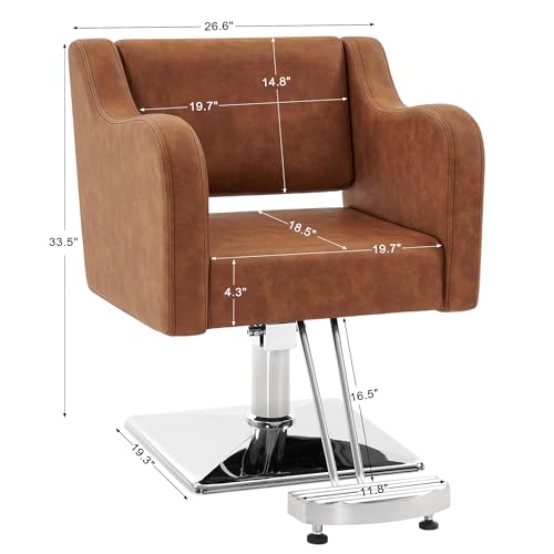 Grey Hydraulic Salon Chair K6166