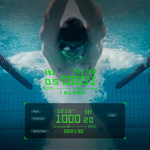 AR Smart Swim Goggles Anti-Fog Swimming Goggles Fitness Tracker M403