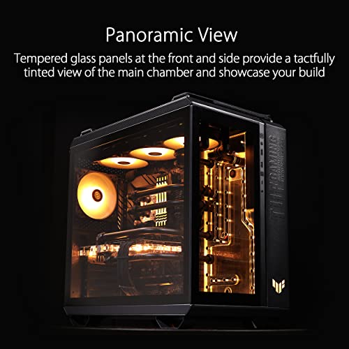 Black Mid ATX Gaming PC Case K1061