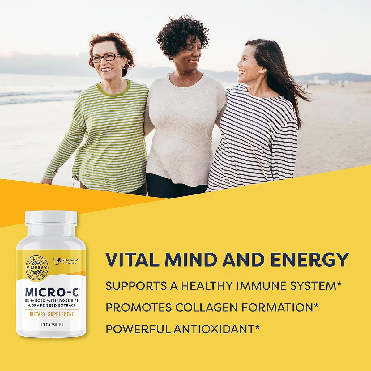 Micro-C Capsules (90 Capsules) and Micro-C Immune Power (125 Grams) - Bundle P73957