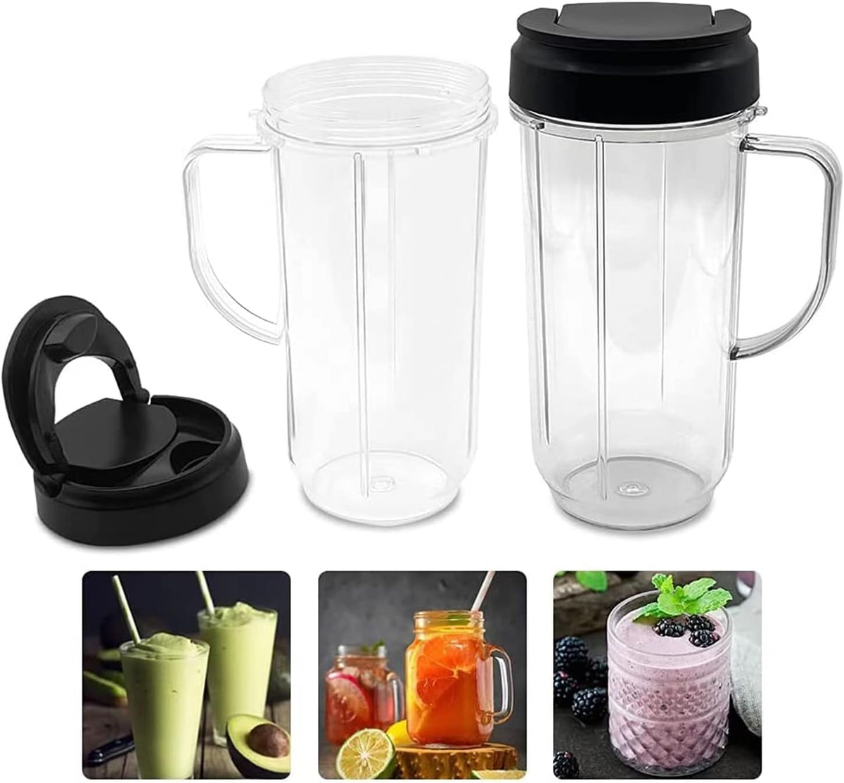 22 Ounce Replacement Blender Cup with Lid W97786