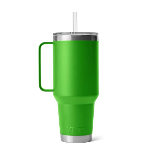 35 oz Vacuum Insulated Stainless Steel Tumbler with Handle and Straw Lid R772
