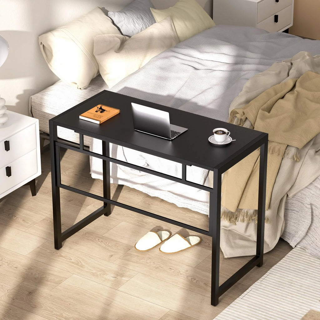 Black 35.4 in Folding Desk G248