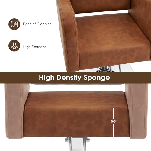Grey Hydraulic Salon Chair K6166