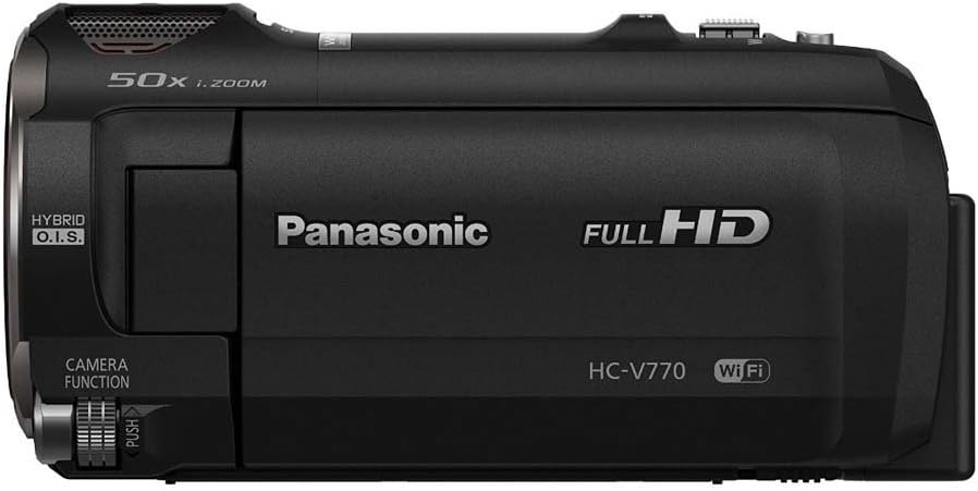 Black Full HD Video Camera Camcorder with 20X Optical Zoom B44563
