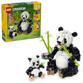LEGO Creator 3 in 1 Wild Animals Panda Family Building Toy, Ages 8+ F319185