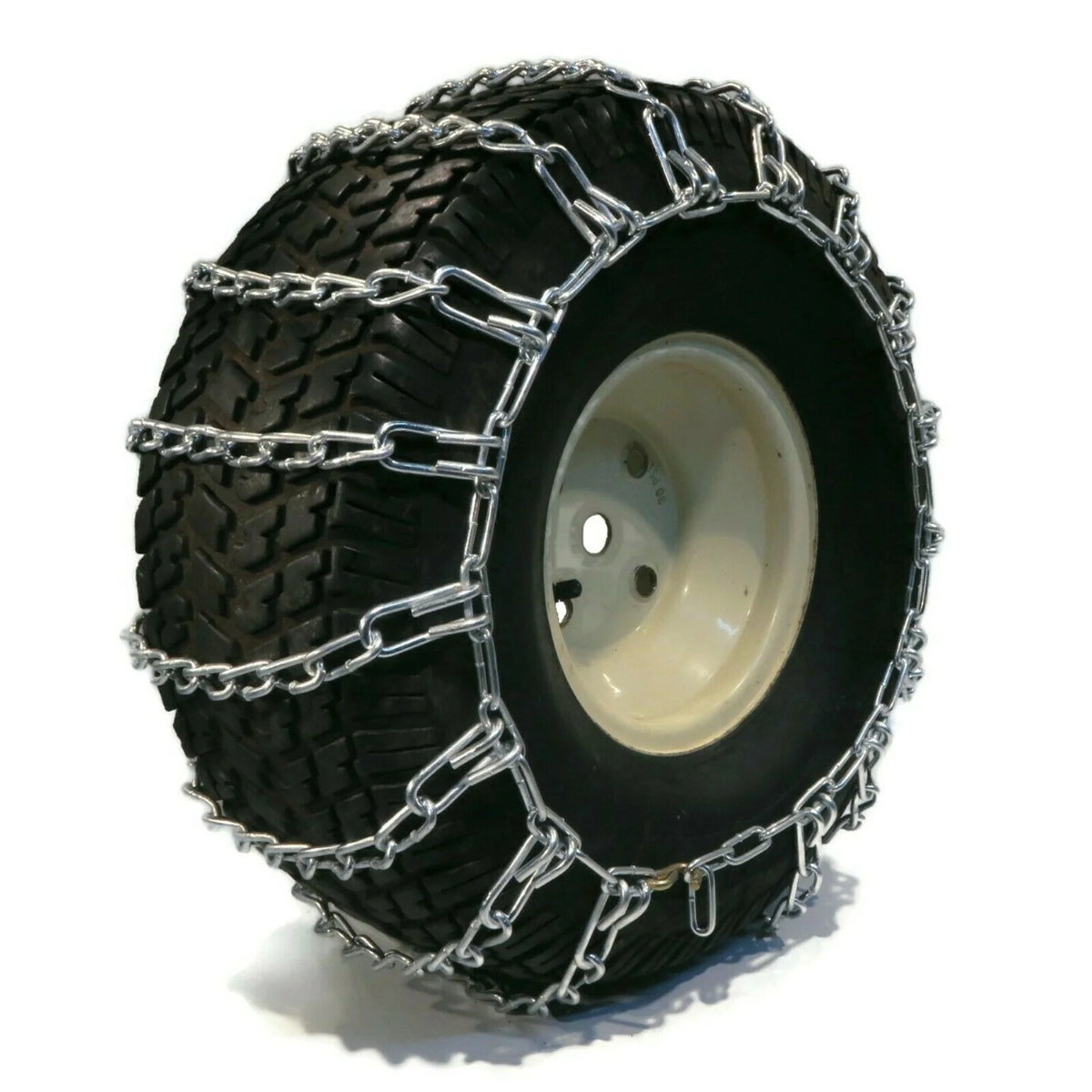 Pair of 2 Link Tire Chains 15x5x6 V626