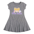 90s Fit And Flare Dress E46860