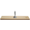 48x22 Square End Laminated Wood Bull Float with Button Bracket K10029