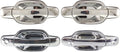 Chrome Exterior Door Handle Set of 4 Y3630