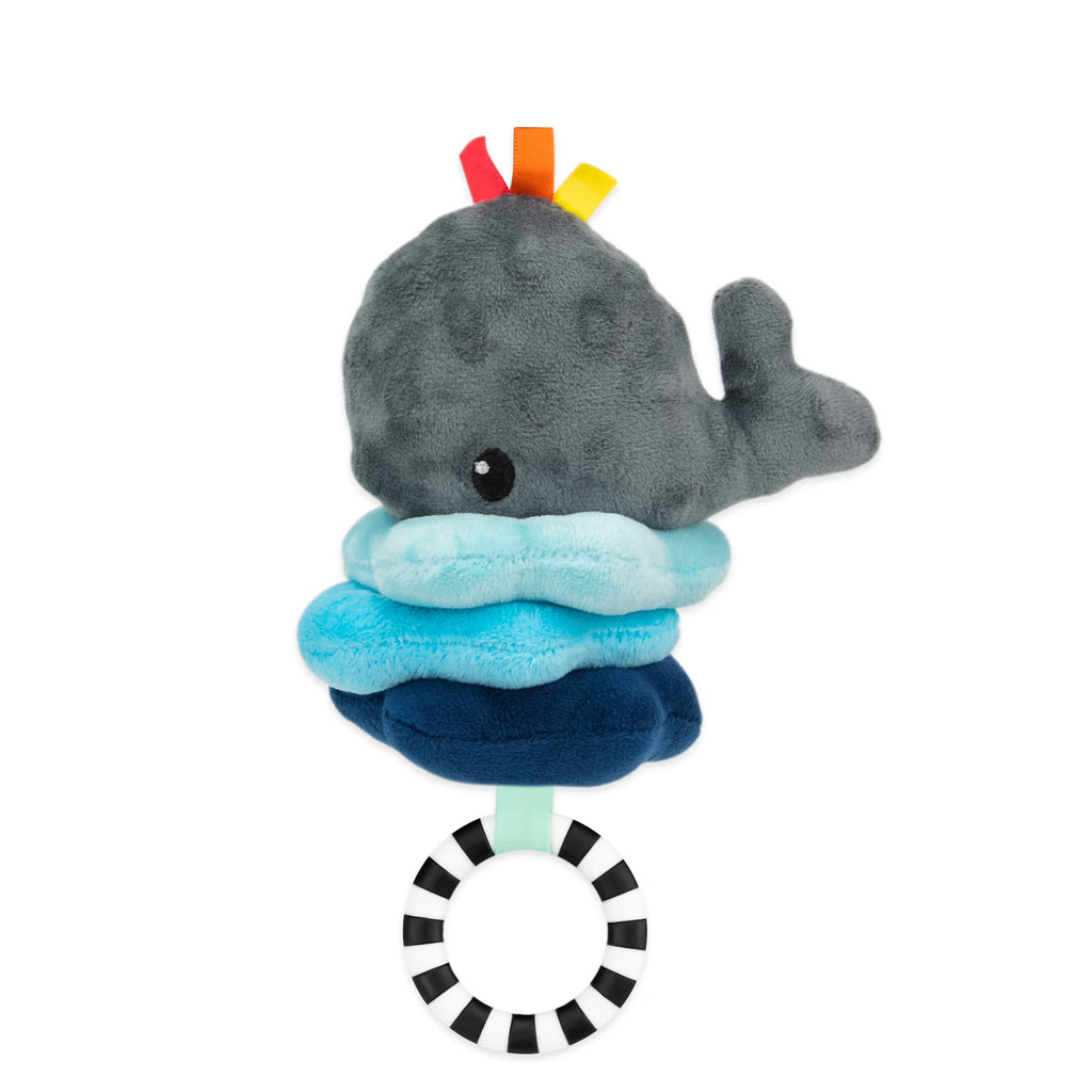 Sensory Pull Down Stroller Toy with Vibrating Upward Motion C220944