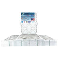 20x21x1 MERV 10 Furnace Air Filter, Qty:12 A1606