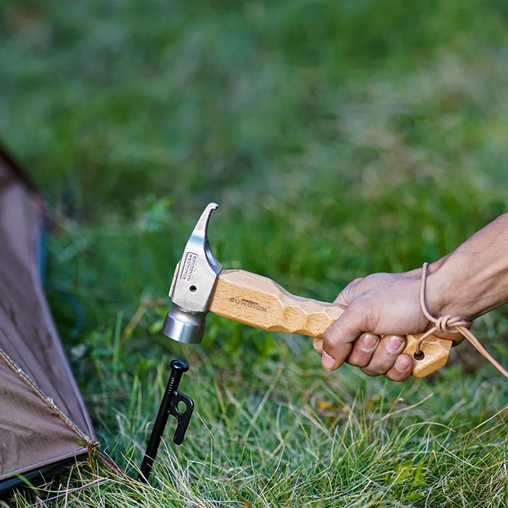 Steel Tent Hammer with Holding Strap M204