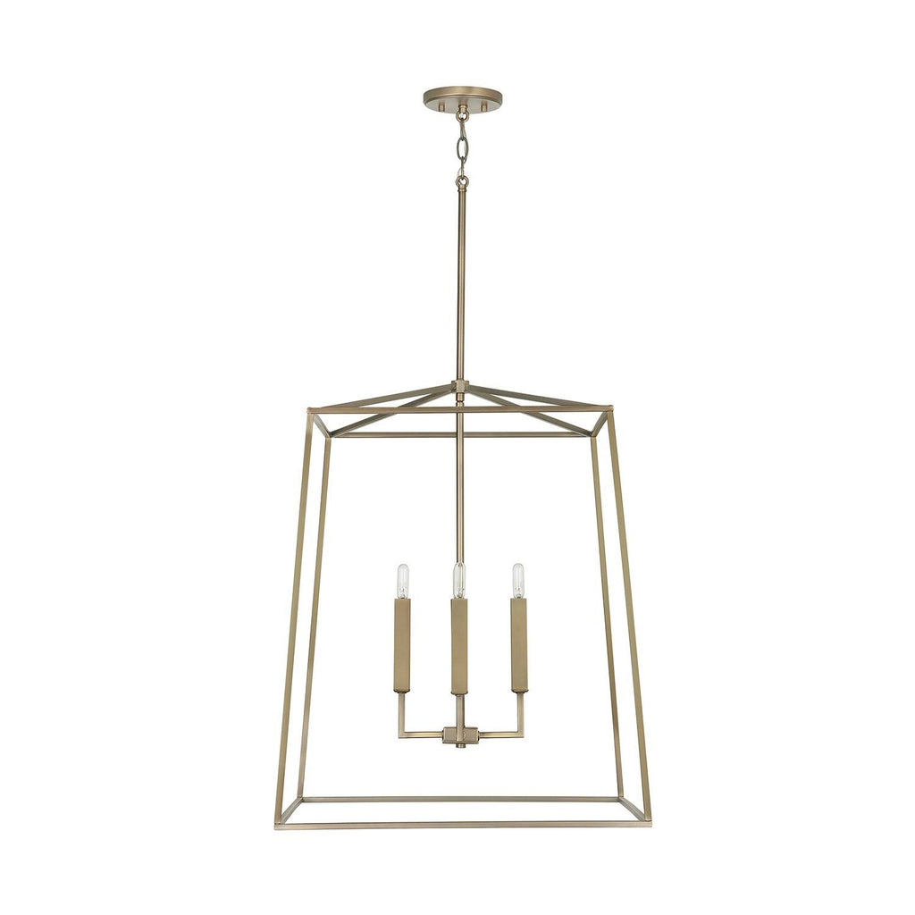 Aged Brass 4 Light Foyer V883941