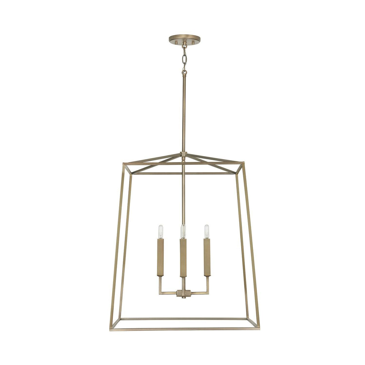 Aged Brass 4 Light Foyer V883941