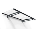 Acrylic Awning Gray/Clear N977