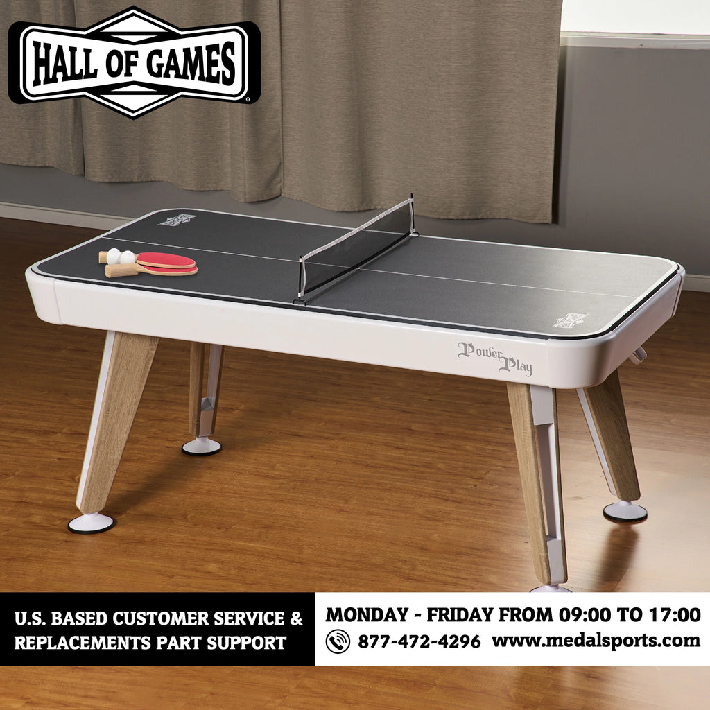 72 inch Air Powered Hockey Table with Table Tennis Top Q5121