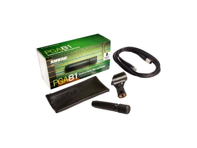Black Metallic Cardioid Microphone G74952