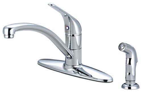Brushed Nickel Single Handle Kitchen Faucet P46468
